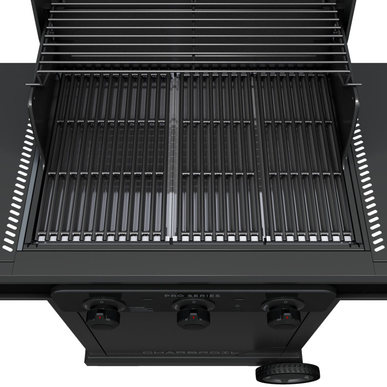 Charbroil Pro Series 3 Burner Infrared Gas Grill Matte Black